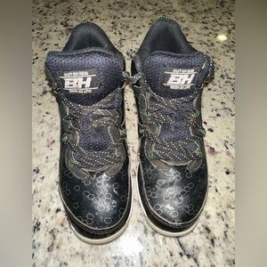 Under Armour Black & Green Youth Cleats 3Y